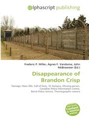 Disappearance of Brandon Crisp,6132504052,9786132504050