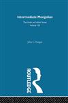 Intermediate Mongolian 1st Edition,0700709258,9780700709250