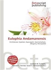 Eulophia Andamanensis,6136146347,9786136146348