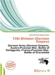 15th Division (German Empire),620050797X,9786200507976