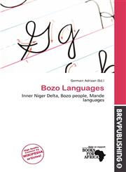 Bozo Languages,6136765675,9786136765679