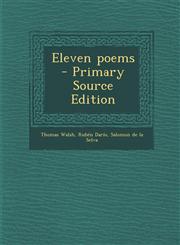 Eleven poems  - Primary Source Edition,1295828995,9781295828999