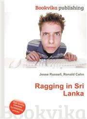 Ragging in Sri Lanka,5512021397,9785512021392