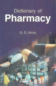 Dictionary of Pharmacy,8178901730,9788178901732