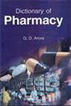 Dictionary of Pharmacy,8178901730,9788178901732
