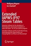 Extended IAPWS-IF97 Steam Tables,3540214127,9783540214120