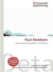Paul Muldoon,6134846961,9786134846967