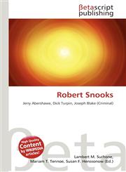 Robert Snooks,6135120379,9786135120370