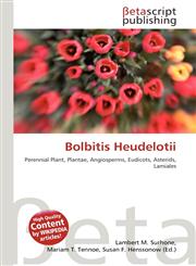 Bolbitis Heudelotii,6134867012,9786134867016