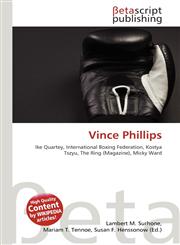 Vince Phillips,6135062387,9786135062380
