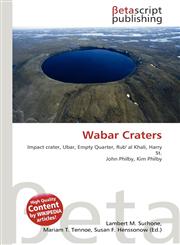 Wabar Craters,6130523017,9786130523015