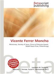 Vicente Ferrer Moncho,6133459956,9786133459953