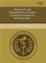 Menstrual cycle characteristics in women exposed to atrazine in drinking water.,1243679670,9781243679673