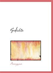 Gedichte,1116088169,9781116088168