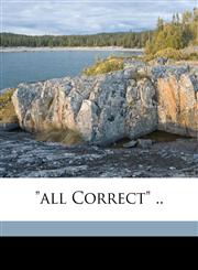"All correct" ..,1172235651,9781172235650