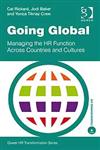 Going Global Managing the HR Function Across Countries and Cultures,0566088231,9780566088230