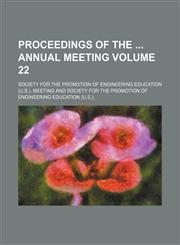 Proceedings of the  annual meeting Volume 22,1153834812,9781153834810