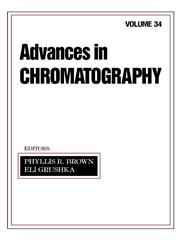 Advances in Chromatography,0824790871,9780824790875