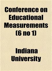 Conference on Educational Measurements (6 no 1),1152753304,9781152753303