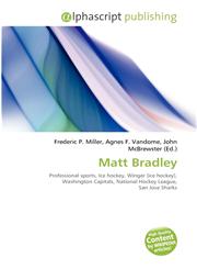 Matt Bradley,6134181994,9786134181990