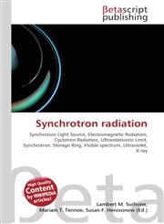 Synchrotron Radiation,613031194X,9786130311940