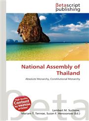 National Assembly of Thailand,6136141477,9786136141473