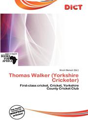 Thomas Walker (Yorkshire Cricketer),6201709630,9786201709638