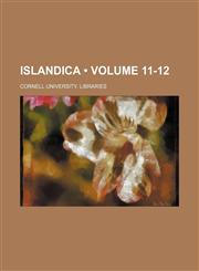 Islandica (Volume 11-12),1151179884,9781151179883