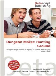 Dungeon Maker Hunting Ground,6135028146,9786135028140