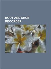 Boot and Shoe Recorder Volume 26,1236941241,9781236941244