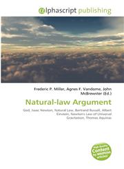 Natural-law Argument,6135638890,9786135638899