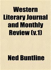 Western Literary Journal and Monthly Review (v.1),1153235617,9781153235617