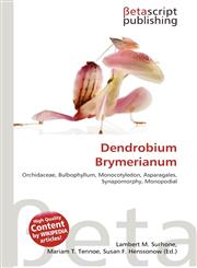 Dendrobium Brymerianum,6136354993,9786136354996