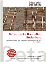 Bahnstrecke Bonn-Bad Godesberg,6134845434,9786134845434