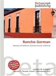 Rancho German,613455572X,9786134555722