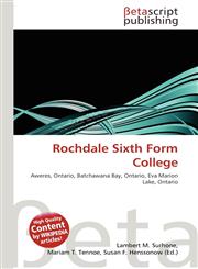 Rochdale Sixth Form College,6136153084,9786136153087