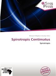 Spirotropis Centimatus,6137816915,9786137816912
