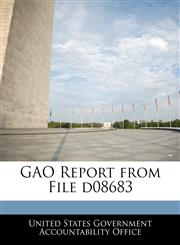 GAO Report from File d08683,1240673019,9781240673018