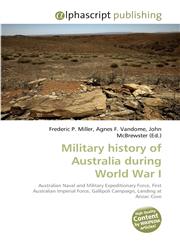 Military history of Australia during World War I,6130079516,9786130079512