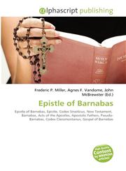 Epistle of Barnabas,6130703058,9786130703059