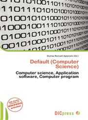 Default (Computer Science),6136529998,9786136529998