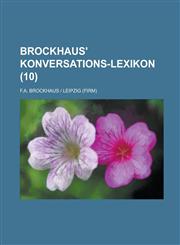 Brockhaus' Konversations-Lexikon (10 ),1153539217,9781153539210