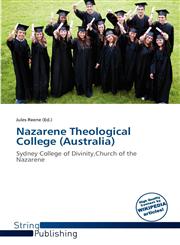 Nazarene Theological College (Australia),6138555821,9786138555827