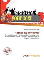 Homer Rodeheaver,6136569418,9786136569413