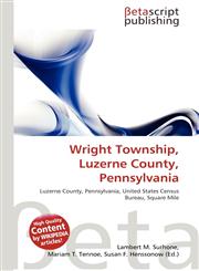 Wright Township, Luzerne County, Pennsylvania,6134743631,9786134743631