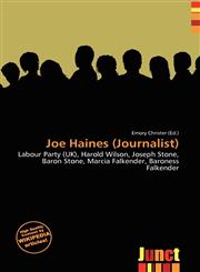 Joe Haines (Journalist),6136929449,9786136929446