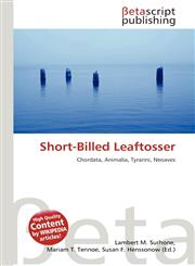 Short-Billed Leaftosser,6134805025,9786134805025