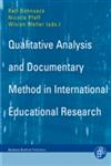 Qualitative Analysis and Documentary Method In International Educational Research,3866492367,9783866492363