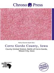 Cerro Gordo County, Iowa,6139918162,9786139918164