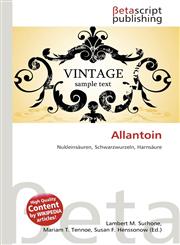 Allantoin,6135074865,9786135074864
